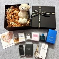 Hộp Quà tặng Valentine kèm Gấu bông Nước hoa mini đáng yêu, Quà tặng Lễ tình nhân, Quà cho Lễ kỉ niệm, Ngày Phụ nữ 8/3