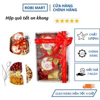 Hộp quà tết an khang robimart - tết thêm hương vị - tốt cho sức khỏe