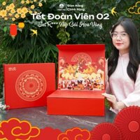 Hộp Quà Tết Đoàn Viên 02: Rượu Nếp Cái Hoa Vàng