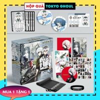 Hộp Quà Tokyo Ghoul HQTK-A01 (bình nước, standee, postcard ...) giftbox manga anime game đam mỹ