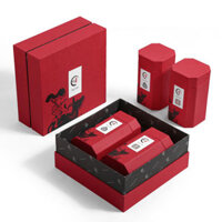 Hộp Quà Tri Kỷ Trà Việt - Quà Tặng Trà Cao Cấp Với 2 Lựa Chọn Loại Trà Bên Trong Chính hãng - Trà Sen &amp; Trà Lài