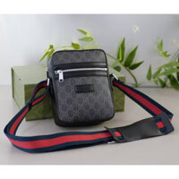 [Hộp quà] Túi xách mini Gucc/Lv thời trang Túi đeo vai nam thể thao thông thường bằng da bò chất lượng cao