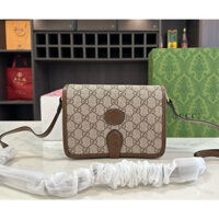 [Hộp quà] Túi xách thời trang Gucc / Lv Presbyopic Da bò chất lượng cao Túi xách nữ phong cách cổ điển