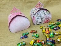 Hộp quà vương niệm đựng kẹo, bánh 11*14cm - Mẫu 20