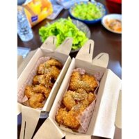 Hộp quai xách đựng gà rán, khoai tây chiên, ...