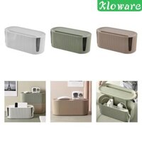 Hộp Quản Lý Cáp Bàn Tổ Chức Dây Để Bàn Đa Năng Di Động Hider Bảo Vệ Dành Cho Ổ Cắm Điện Tivi Văn Phòng
