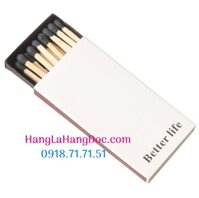 Hộp que diêm M-35 chuyên dụng cho đốt thuốc lá sợi tẩu pipe