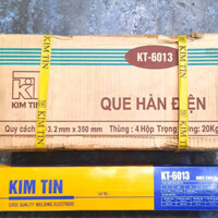 HỘP QUE HÀN KIM TÍN KT-6013 3.2MM