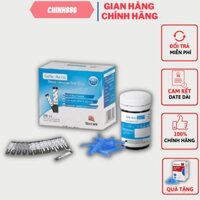 Hộp que thử Sinocare Safe Accu 50 Que Thử Tặng 50 Kim Chích Máu