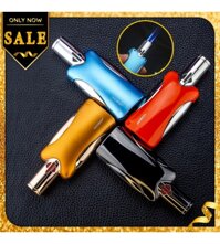 Hộp Quẹt Bật Lửa Hút Cigar Khò Gas 4 Tia Cực Mạnh Jobon ZB-386 Hình Chai Nước Hoa