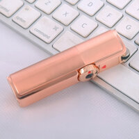 Hộp Qụet Bật Lửa Khò ZB 307 Thiết Kế Nhỏ Gọn Sang Trọng Lửa Khò Mạnh Mẽ Nhiều Màu - Dùng Gas Đá Cao Cấp - vàng ánh hồng