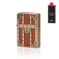 Hộp Quẹt Bật Lửa Xăng Đá Z91032 Họa Tiết Hình Chiếc Rương  Tặng Bình Xăng Chuyên Dụng Cho Bật Lửa