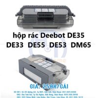 Hộp rác robot hút bụi Ecovacs Deebot De53, De55, De33, De35, DM65, DG71, DT88
