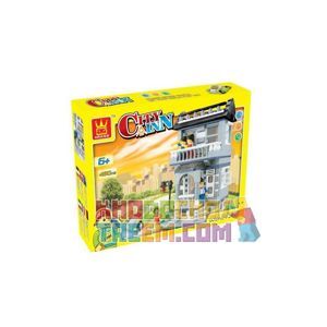 Hộp ráp mô hình Nhà phố 31053