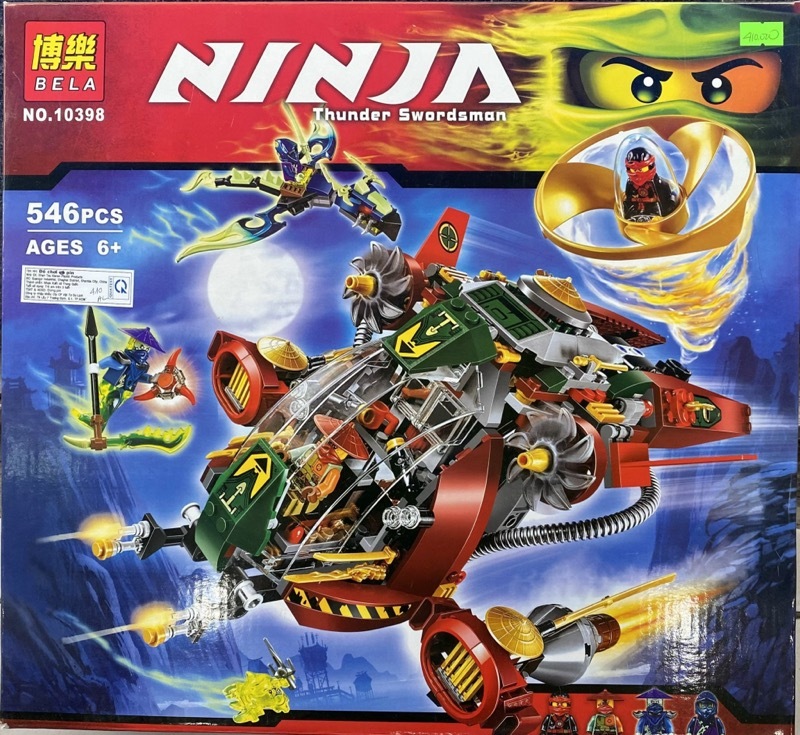 Hộp ráp xếp hình Ninja Go 10398