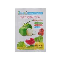 Hộp rau câu dẻo Dragon hương dừa gói 10g (12 gói)