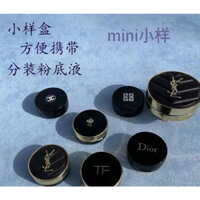 Hộp Rỗng Đựng Phấn Bột Dạng Bột Rỗng Kèm Gương Và Hộp Đựng Phấn Phủ Kích Thước Nhỏ Gọn 1.4