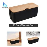 Hộp sắp xếp cáp Máy tính để bàn có lỗ Ổ cắm đa chức năng Hộp dòng dữ liệu cho điện thoại USB Hub TV