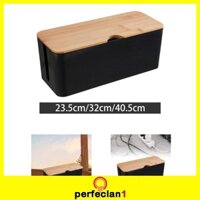 Hộp sắp xếp cáp Máy tính để bàn có lỗ Ổ cắm đa chức năng Hộp dòng dữ liệu cho điện thoại USB Hub TV