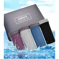 Hộp sịp nam Men’s 4 Quần - Thông hơi + Một đôi vớ