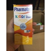 Hộp siro pharmaton kiddi chính hãng đủ bill