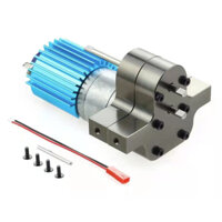 Hộp Số Chuyển Kim Loại Với 370 Động Cơ Bàn Chải Nâng Cấp Cho Wpl B14 B16 B24 B36 C14 C24 Jjrc Q60 Mn D90 Mn99s Mn91