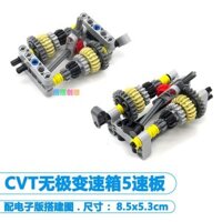 Hộp số CVT 5 tốc độ siêu êm với cấu trúc công nghệ, khung xe sửa đổi MOC BVZ9
