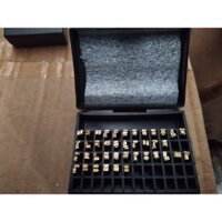 Hộp số máy in hạn sử dụng 2x3mm, bộ số máy đóng date, hộp số máy in date máy đóng gói tự động, hộp số máy HP-23, HP-241S