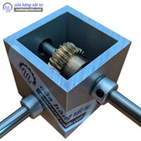 Hộp số mini bánh răng trục vít (Tỉ số truyền 1:20)