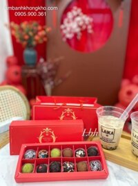 Hộp socola 12 viên + Túi