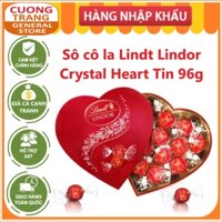 Hộp Socola Lindt Lindor Milk Crystal Heart 96g