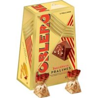 Hộp Socola Sữa Nhân Hạt cao cấp Toblerone Pralines Milk Chocolate Gift Box