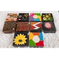 Hộp sơn mài cao cấp đa năng size 13x6 cm  đựng đồ vật nhỏ văn phòng, trong nhà, làm quà tặng ý nghĩa