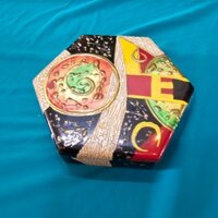 Hộp sơn mài cao cấp đa năng đựng đồ vật nhỏ văn phòng, trong nhà, làm quà tặng ý nghĩa size 15x4 cm