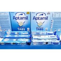 Hộp  Sữa aptamil UK thanh số 1/2 hộp 24 thanh (date t10/25)
