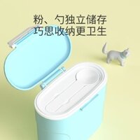 Hộp Sữa Bột Di Động Cho Bé Bột Cơm Hộp Đồ Ăn Nhẹ Bảo Quản Cói Chống Ẩm Dung Tích Lớn