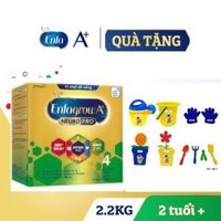 Hộp sữa bột Enfagrow A+ 4 2.2kg (4 túi thiếc 550g) + Tặng 1 bộ đồ chơi trồng cây