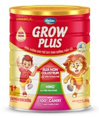 HỘP SỮA BỘT VINAMILK DIELAC GROW PLUS 1 1.5KG CHO TRẺ TỪ 1 - 2 TUỔI