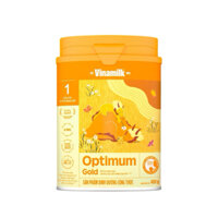 Hộp Sữa bột Vinamilk Optimum Gold 1 - Hộp thiếc 400g (cho bé từ 0 - 6 tháng tuổi)