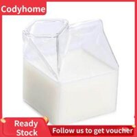 Hộp Sữa Cốc Hình Hộp Sữa Thùng Carton Cốc Trong Suốt Không Đều
