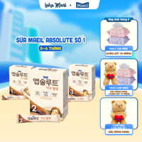 Hộp sữa Maeil Absolute dạng gói 14g (20 gói/ hộp) giúp hỗ trợ tiêu hóa, phát triển trí não cho trẻ