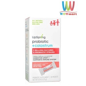 Hộp sữa non kết hợp men vi sinh upspring, 30 gói