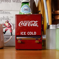 Hộp tăm Coca sáng tạo Tablecraft Mỹ Máy bán hàng tự động hình dạng cá tính bấm tăm