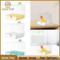 Hộp tắm lồng chim cho thú cưng Vệ sinh đa năng Đồ dùng cho thú cưng Bồn tắm vẹt cho Lovebirds Cockatiel Budgie Budgerigar Canary