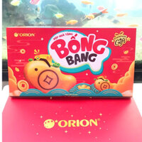 Hộp Têt Bánh Con Cá Bống Bang Orion Mochi Sôcôla Đậu Đỏ (Hộp 16 cái x 29g)