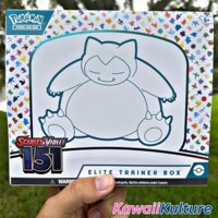 Hộp thẻ bài 151 Elite Trainer Box - Pokemon Scarlet & Violet TCG ETB chính hãng