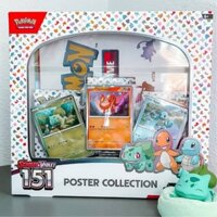 Hộp thẻ bài 151 Poster Collection Box - Pokemon Scarlet & Violet TCG chính hãng