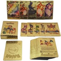 Hộp Thẻ Bài Pokemon mạ vàng-Bộ 150 thẻ bài pokemon