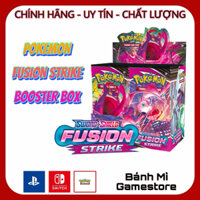 Hộp thẻ bài Pokemon TCG SWSH08 Booster Box 36 Packs Sword & Shield: Fusion Strike