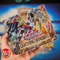 Hộp thẻ bài Yugioh Lightning Overdrive Booster Box - 24 Booster Packs Sealed - Nhập khẩu Hoa Kỳ USA